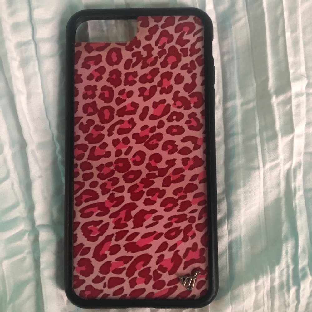 Wildflower iPhone 8+ Pink Animal Print Case